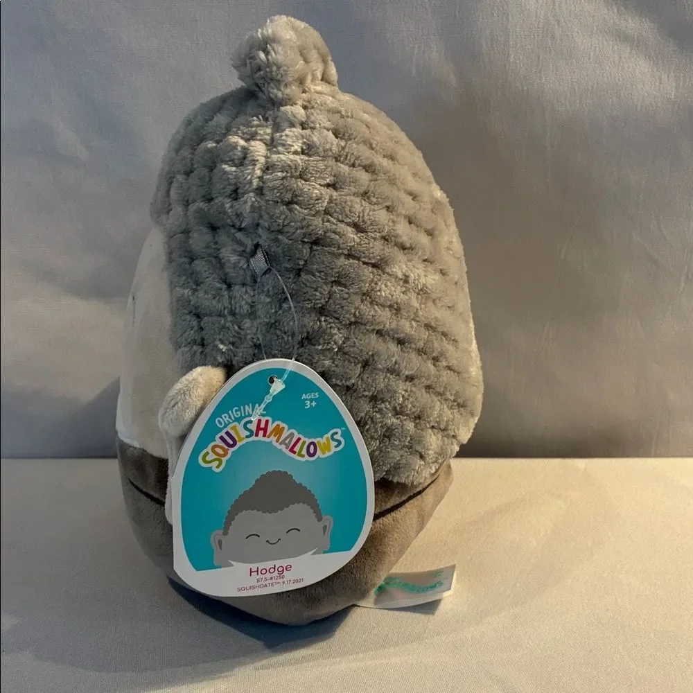NWT Squishmallows Hodge the gray Buddha Wellness Squad kids soft plush toy 8